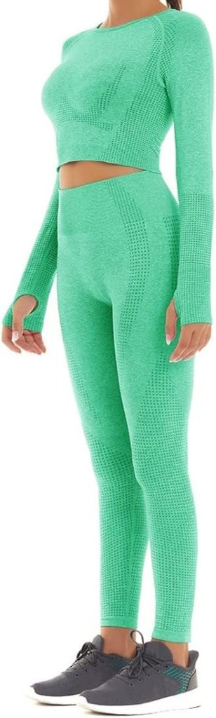 Laad afbeelding in Galerijviewer, Dames 3-Delige Yoga Workout Sets Voor Vrouwen Sportkleding Hoge Taille Leggings Sport BH Trainingspakken Set - happygetfit.com
