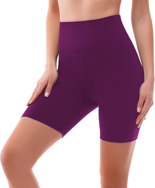 Dames fietsbroek high waist voor yoga en fitness - happygetfit.com