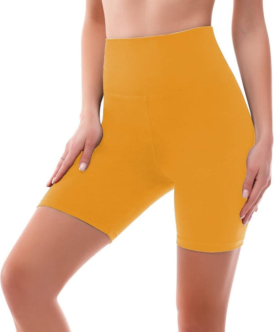 Dames fietsbroek high waist voor yoga en fitness - happygetfit.com