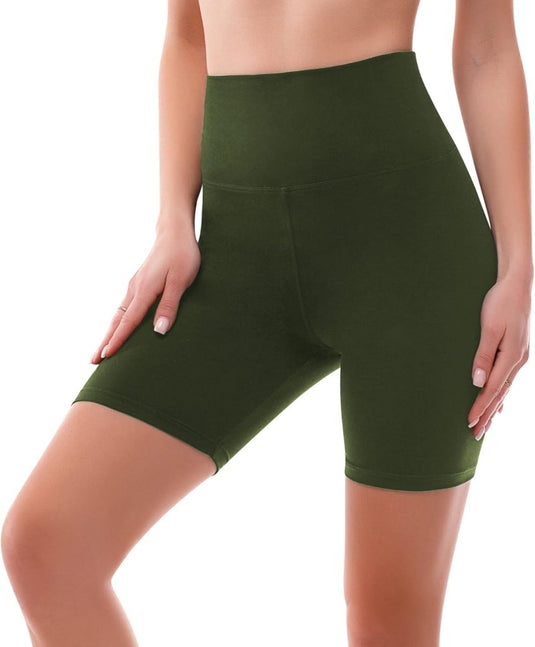 Dames fietsbroek high waist voor yoga en fitness - happygetfit.com