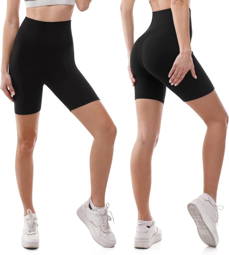 Load image into Gallery viewer, Dames fietsbroek high waist voor yoga en fitness - happygetfit.com
