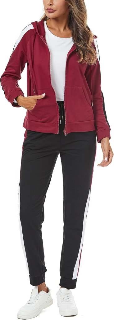Laden Sie das Bild in Galerie -Viewer, Dames joggingpak katoen met lange broek en zakken - happygetfit.com
