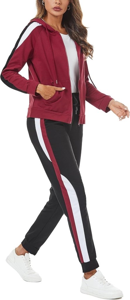 Laden Sie das Bild in Galerie -Viewer, Dames joggingpak katoen met lange broek en zakken - happygetfit.com
