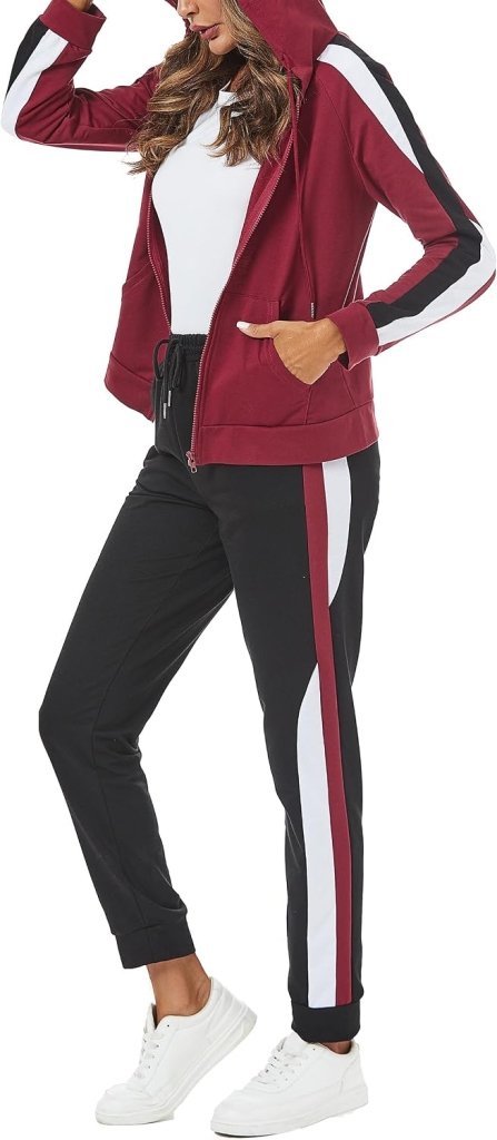 Laden Sie das Bild in Galerie -Viewer, Dames joggingpak katoen met lange broek en zakken - happygetfit.com

