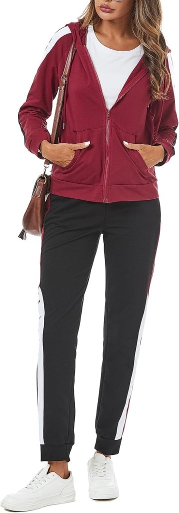 Laden Sie das Bild in Galerie -Viewer, Dames joggingpak katoen met lange broek en zakken - happygetfit.com
