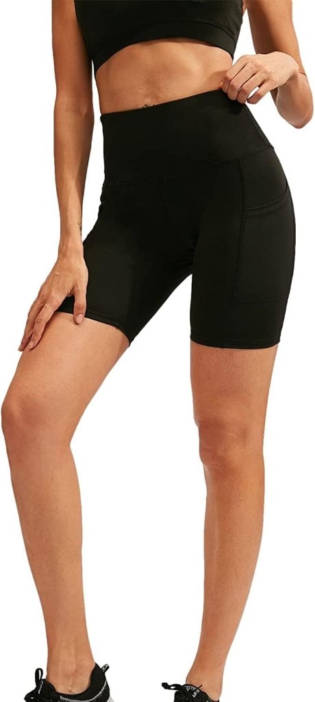 Laad afbeelding in Galerijviewer, Dames korte sportlegging high waist met zakken - happygetfit.com
