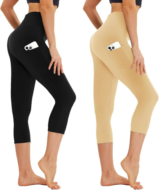 Dames sportshort high waist met telefoonzak - happygetfit.com