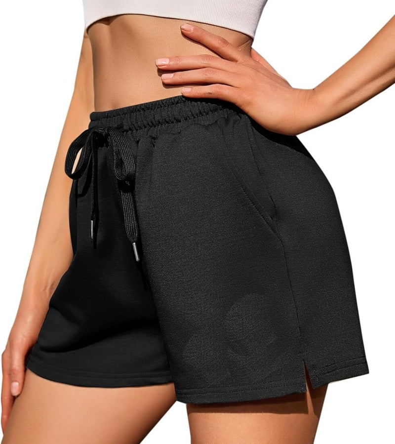 Laad afbeelding in Galerijviewer, Dames sportshort high waist met zakken - happygetfit.com
