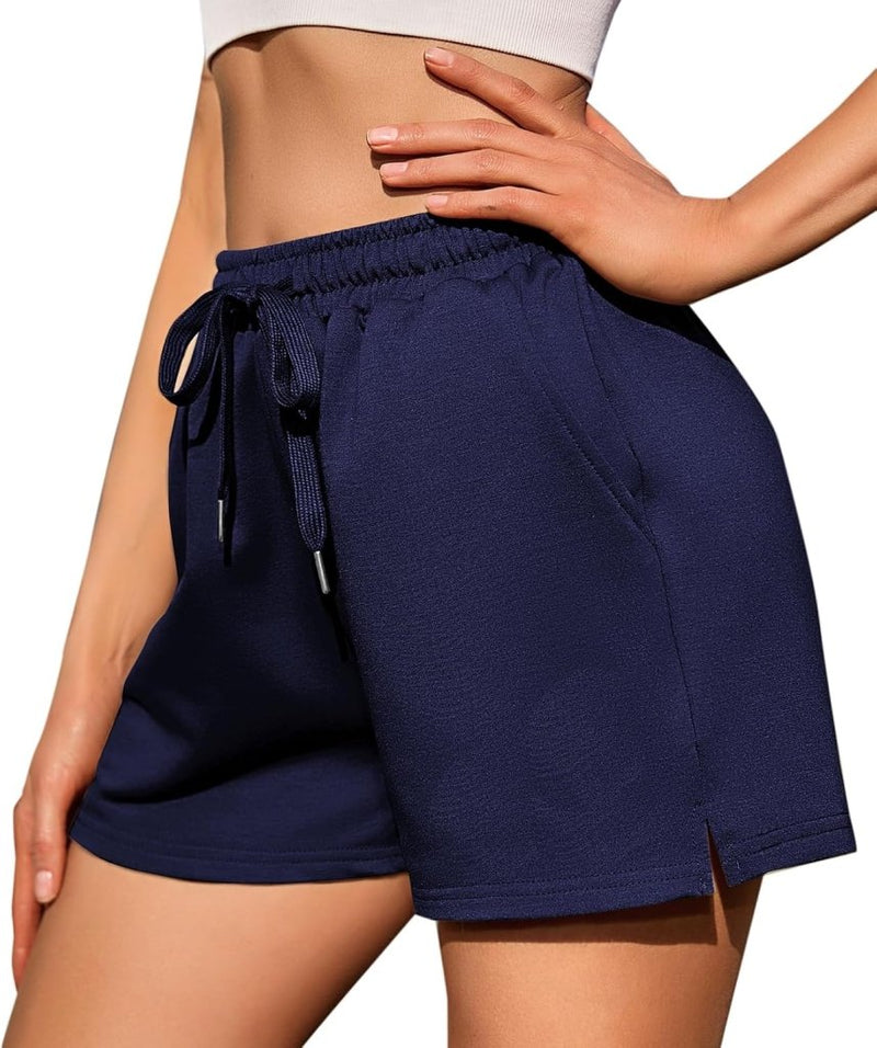 Laad afbeelding in Galerijviewer, Dames sportshort high waist met zakken - happygetfit.com
