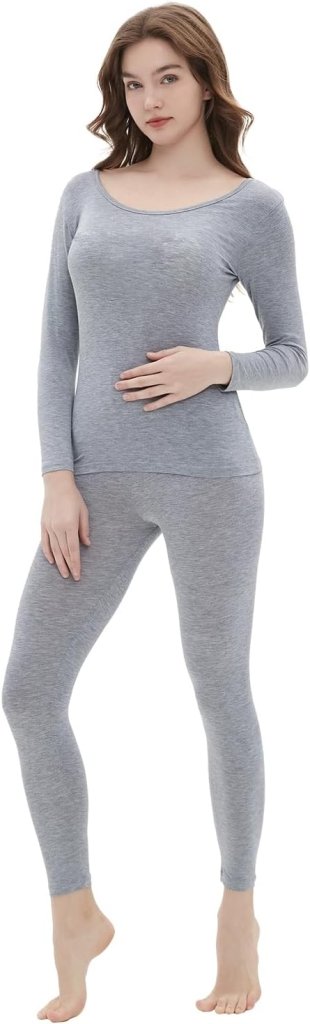 Load image into Gallery viewer, Dames thermisch ondergoed set basislaag top en legging - happygetfit.com
