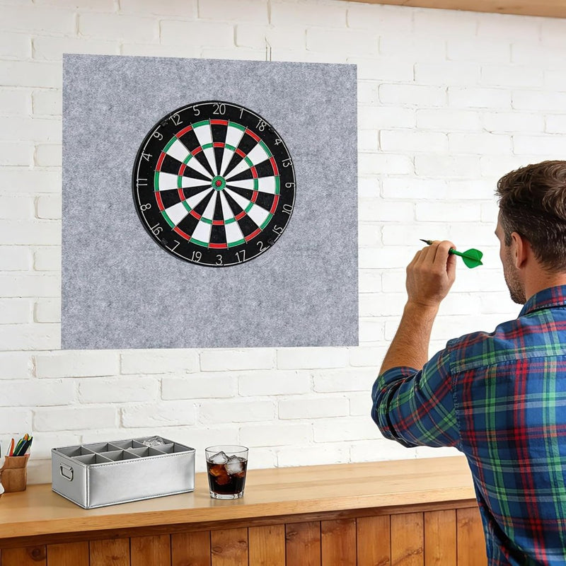 Laad afbeelding in Galerijviewer, Dartbord beschermpanelen 6 stuks 30 x 30 cm van zelfklevend vilt – dartwandbekleding – dartbescherming - happygetfit.com
