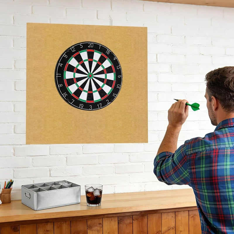 Laad afbeelding in Galerijviewer, Dartbord beschermpanelen 6 stuks 30 x 30 cm van zelfklevend vilt – dartwandbekleding – dartbescherming - happygetfit.com
