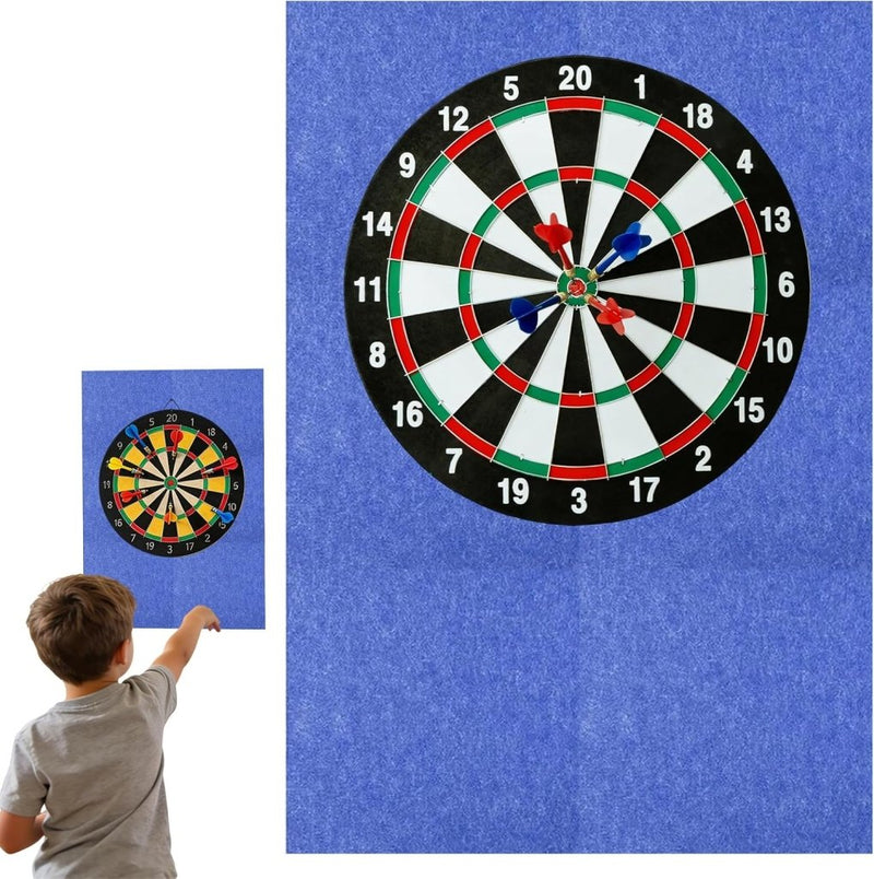 Laad afbeelding in Galerijviewer, Dartbord beschermpanelen 6 stuks 30 x 30 cm van zelfklevend vilt – dartwandbekleding – dartbescherming - happygetfit.com
