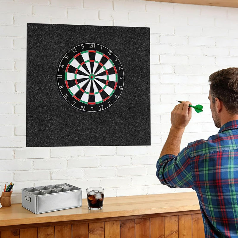Laad afbeelding in Galerijviewer, Dartbord beschermpanelen 6 stuks 30 x 30 cm van zelfklevend vilt – dartwandbekleding – dartbescherming - happygetfit.com
