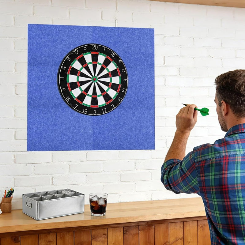 Laad afbeelding in Galerijviewer, Dartbord beschermpanelen 6 stuks 30 x 30 cm van zelfklevend vilt – dartwandbekleding – dartbescherming - happygetfit.com

