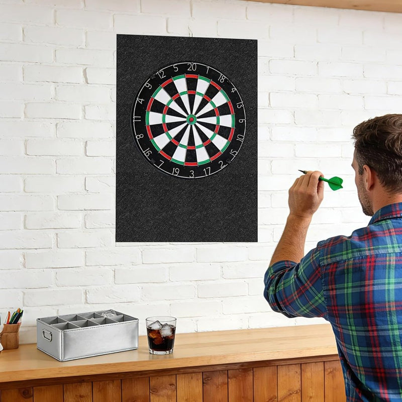 Laad afbeelding in Galerijviewer, Dartbord beschermpanelen 6 stuks 30 x 30 cm van zelfklevend vilt – dartwandbekleding – dartbescherming - happygetfit.com
