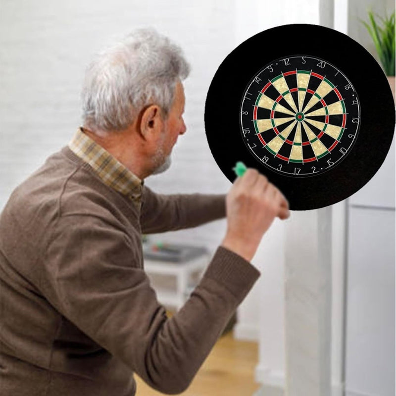 Bild im Galerie-Viewer laden, Dartbord beschermring 4-delig van EVA-schuim met 72 cm buitendiameter en 2,5 cm dikte – dartsurround – dartopvangrand - happygetfit.com
