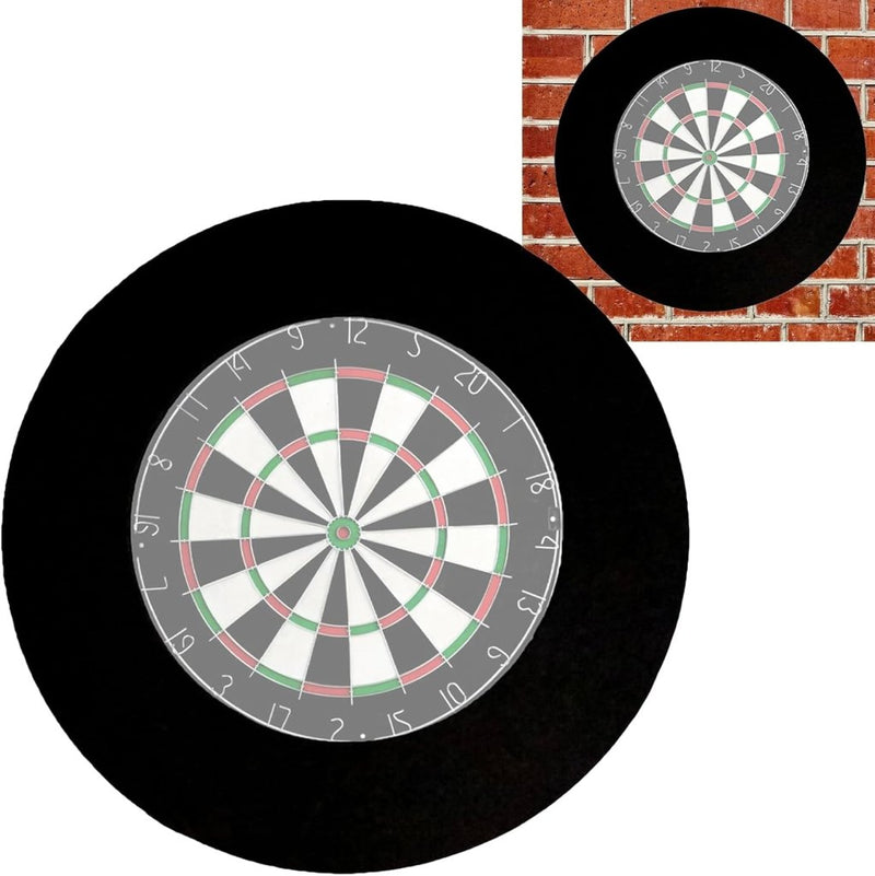 Bild im Galerie-Viewer laden, Dartbord beschermring 4-delig van EVA-schuim met 72 cm buitendiameter en 2,5 cm dikte – dartsurround – dartopvangrand - happygetfit.com
