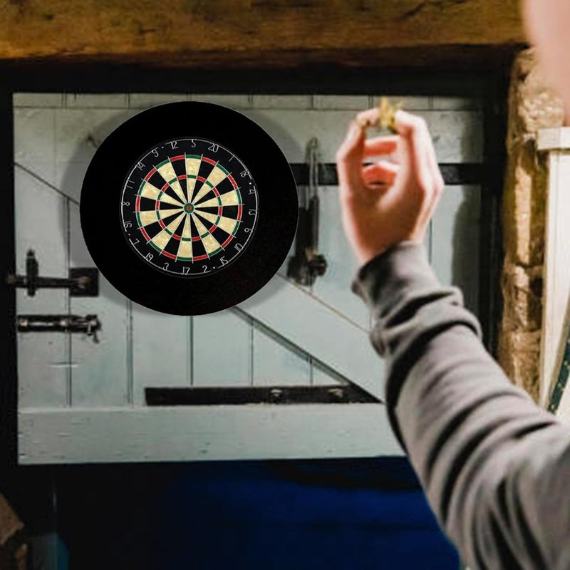 Bild im Galerie-Viewer laden, Dartbord beschermring 4-delig van EVA-schuim met 72 cm buitendiameter en 2,5 cm dikte – dartsurround – dartopvangrand - happygetfit.com
