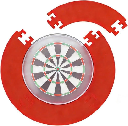 Dartbord opvangring 5-delig van EVA-schuim met 72 cm buitendiameter en 2,5 cm dikte – dartomranding – muurbescherming - happygetfit.com