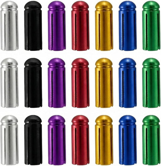 Dartflight beschermers 21 stuks van aluminium met 90 graden vleugeluitlijning – flight savers – dartvleugelbescherming - happygetfit.com