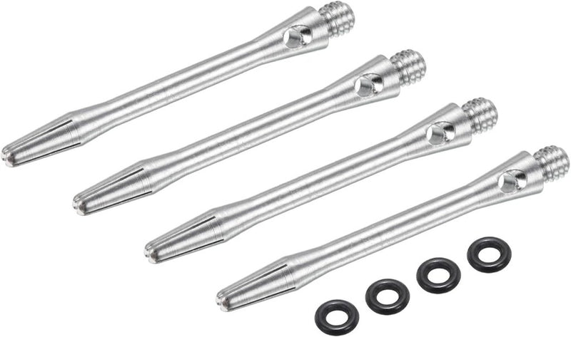 Carica l’immagine nel visualizzatore della galleria, Dartschachten 4 stuks 45 mm van aluminium geel met 2BA schroefdraad – dart shafts – dart accessoires - happygetfit.com
