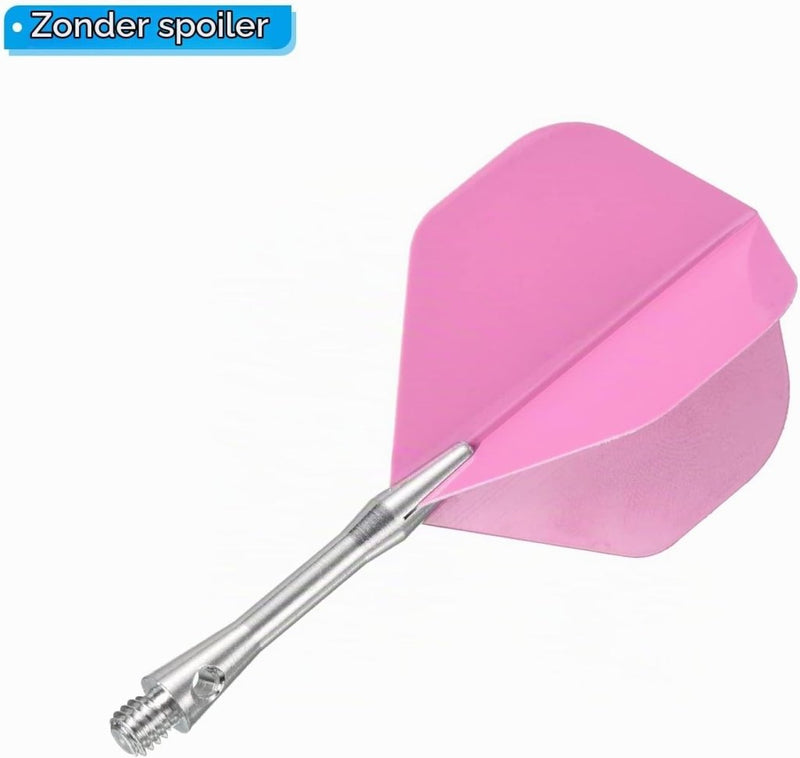Carica l’immagine nel visualizzatore della galleria, Dartschachten 9 stuks 35 mm van aluminium zilver – 2BA dart shafts – dart accessoires - happygetfit.com
