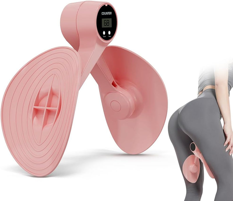 Charger l’image dans la visionneuse de galerie, Dijbeentrainer met elektronische teller en 360 graden draaibare steunen voor benen billen en bekkenbodem – heuptrainer – beentraining - happygetfit.com
