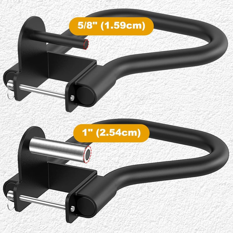 Laden Sie das Bild in Galerie -Viewer, Dip bar bevestiging 2 stuks voor power rack met multi-grip – dip handles – fitness accessoire - happygetfit.com
