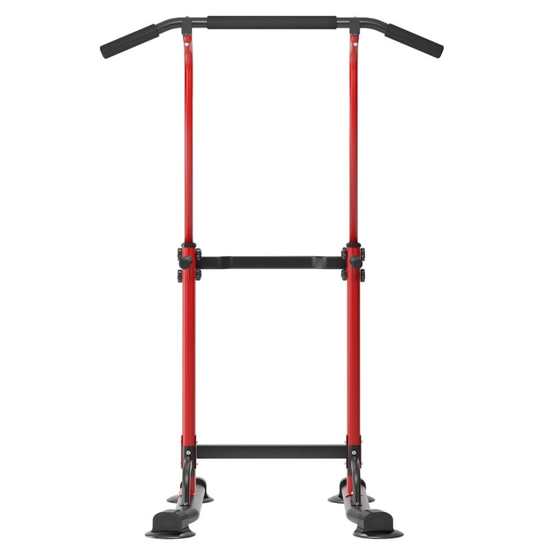 Laad afbeelding in Galerijviewer, DlandHome Power Tower Pull Up Dip Station Multi-Function Fitness Equipment for Strength Training Adjustable Height Dip Stand for Home Gym - happygetfit.com
