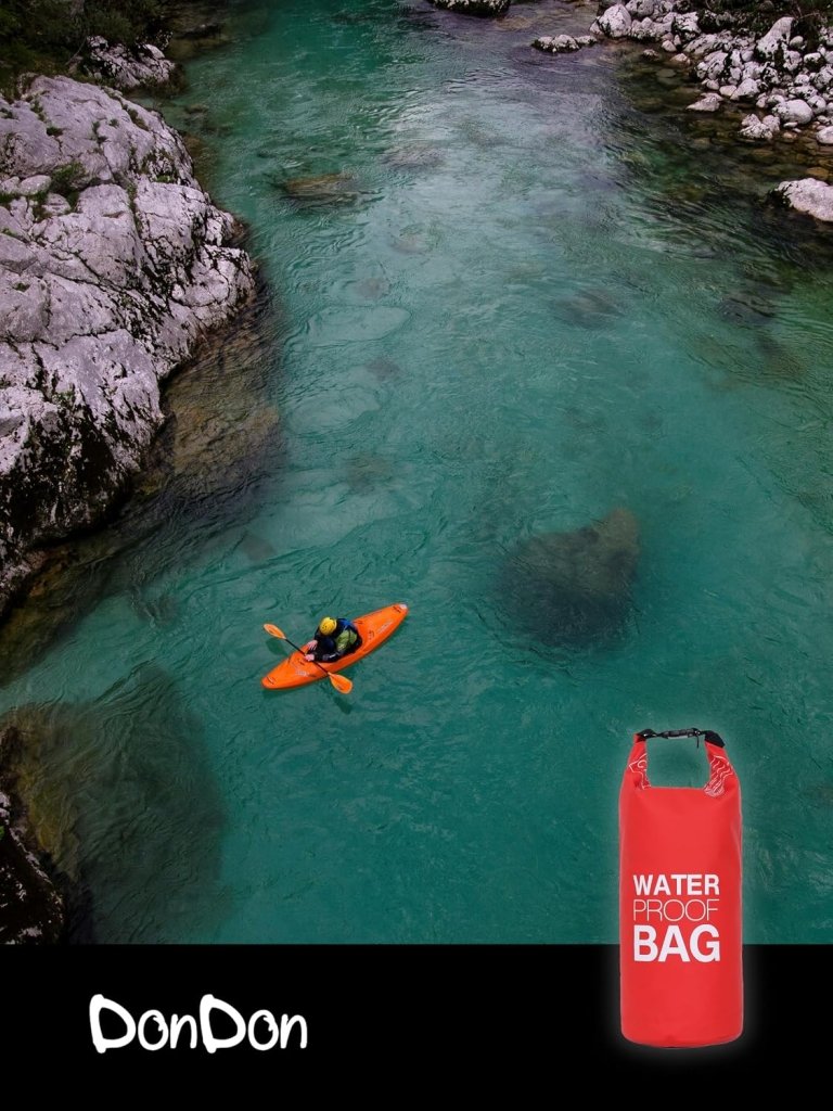 Laad afbeelding in Galerijviewer, DonDon waterdichte outdoor dry bag zak droge zak bescherming tegen water droge zak voor uw waardevolle spullen - happygetfit.com

