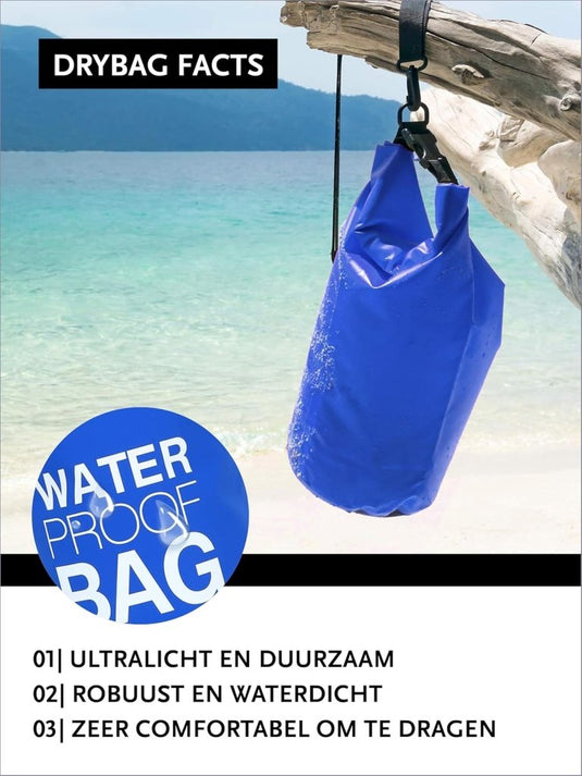 DonDon waterdichte outdoor dry bag zak droge zak bescherming tegen water droge zak voor uw waardevolle spullen - happygetfit.com