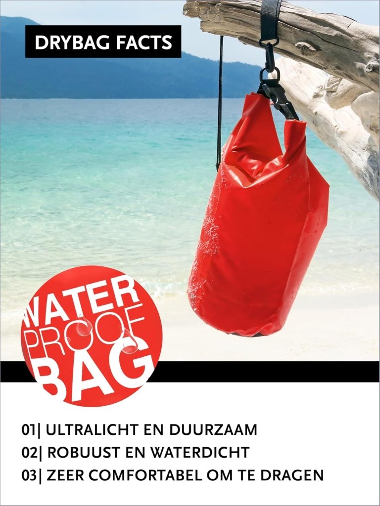 Laad afbeelding in Galerijviewer, DonDon waterdichte outdoor dry bag zak droge zak bescherming tegen water droge zak voor uw waardevolle spullen - happygetfit.com
