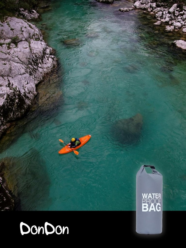 Laad afbeelding in Galerijviewer, DonDon waterdichte outdoor dry bag zak droge zak bescherming tegen water droge zak voor uw waardevolle spullen - happygetfit.com
