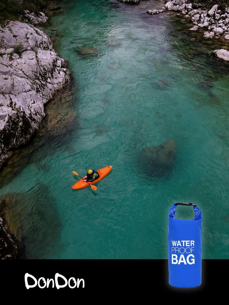 Laad afbeelding in Galerijviewer, DonDon waterdichte outdoor dry bag zak droge zak bescherming tegen water droge zak voor uw waardevolle spullen - happygetfit.com
