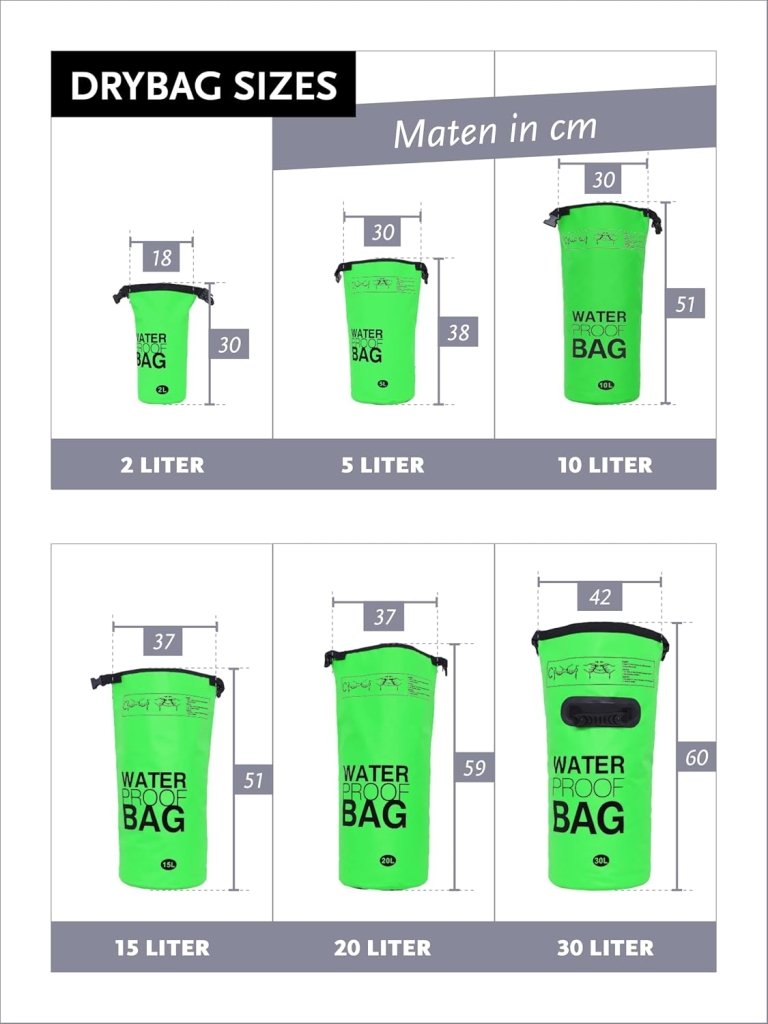 Laad afbeelding in Galerijviewer, DonDon waterdichte outdoor dry bag zak droge zak bescherming tegen water droge zak voor uw waardevolle spullen - happygetfit.com
