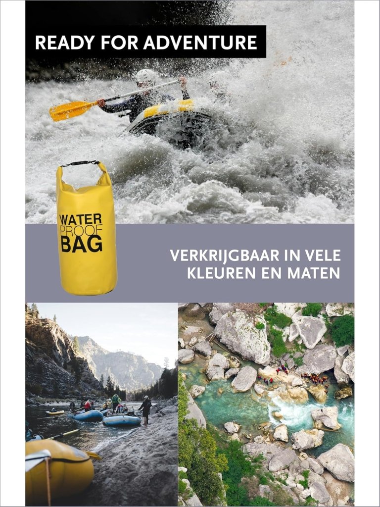 Laad afbeelding in Galerijviewer, DonDon waterdichte outdoor dry bag zak droge zak bescherming tegen water droge zak voor uw waardevolle spullen - happygetfit.com
