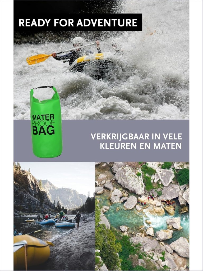 Laad afbeelding in Galerijviewer, DonDon waterdichte outdoor dry bag zak droge zak bescherming tegen water droge zak voor uw waardevolle spullen - happygetfit.com
