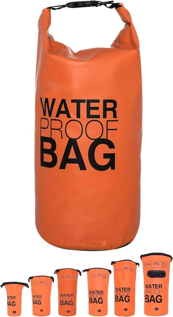 Laad afbeelding in Galerijviewer, DonDon waterdichte outdoor dry bag zak droge zak bescherming tegen water droge zak voor uw waardevolle spullen - happygetfit.com
