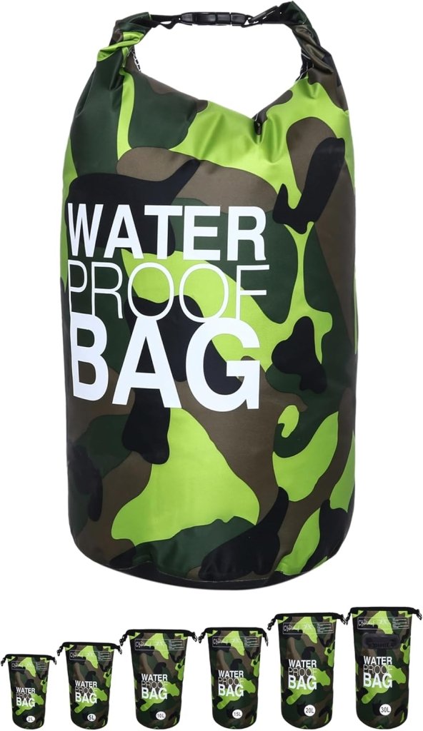 Laad afbeelding in Galerijviewer, DonDon waterdichte outdoor dry bag zak droge zak bescherming tegen water droge zak voor uw waardevolle spullen - happygetfit.com
