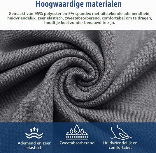 Elastische haarbanden dames 4 stuks van zachte polyesterstof met brede pasvorm voor yoga en fitness – sporthaarbanden – tulbandhoofdbanden - happygetfit.com