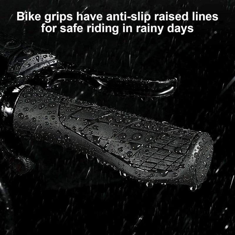 Laad afbeelding in Galerijviewer, Ergonomische fietshandvatten 22 mm zwart met inbussleutel - happygetfit.com
