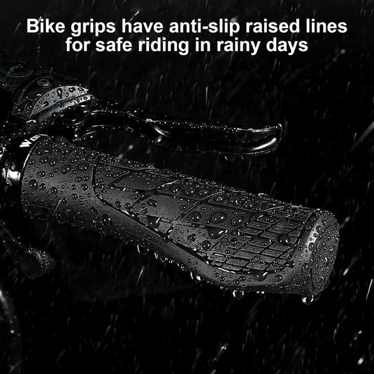 Ergonomische fietshandvatten 22 mm zwart met inbussleutel - happygetfit.com
