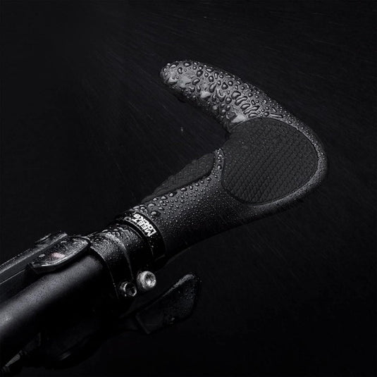 Ergonomische fietshandvatten 22 mm zwart/grijs - happygetfit.com