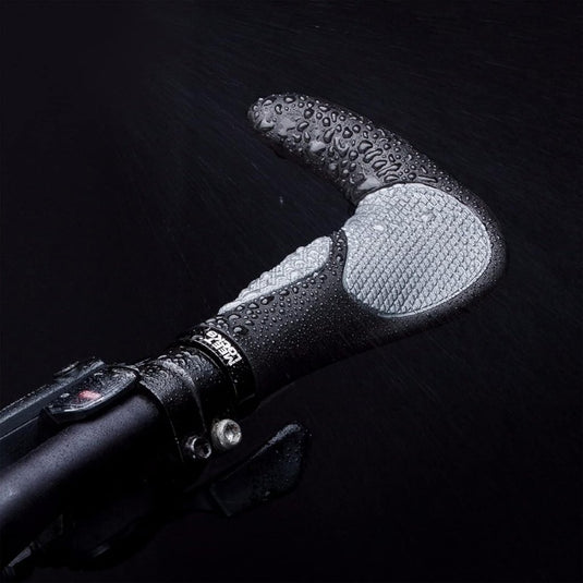 Ergonomische fietshandvatten 22 mm zwart/grijs - happygetfit.com