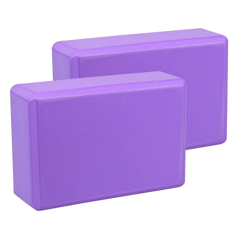 Laad afbeelding in Galerijviewer, EXERZ Yoga Blocks 2 pack, Gym Blocks, Exercise Workout Fitness Bricks, Pilates Stretch Handstand Non-Slip - happygetfit.com
