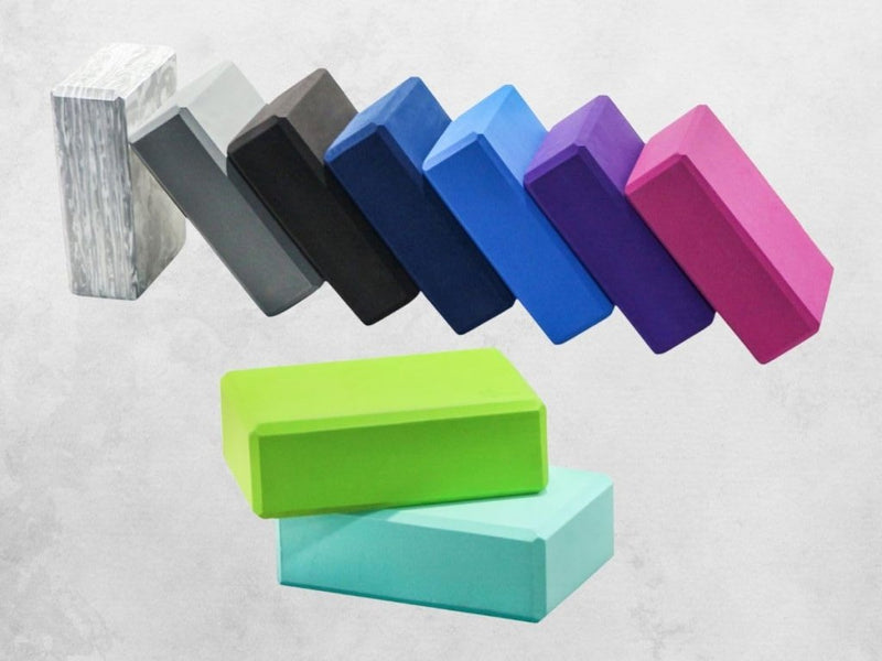 Laad afbeelding in Galerijviewer, EXERZ Yoga Blocks 2 pack, Gym Blocks, Exercise Workout Fitness Bricks, Pilates Stretch Handstand Non-Slip - happygetfit.com

