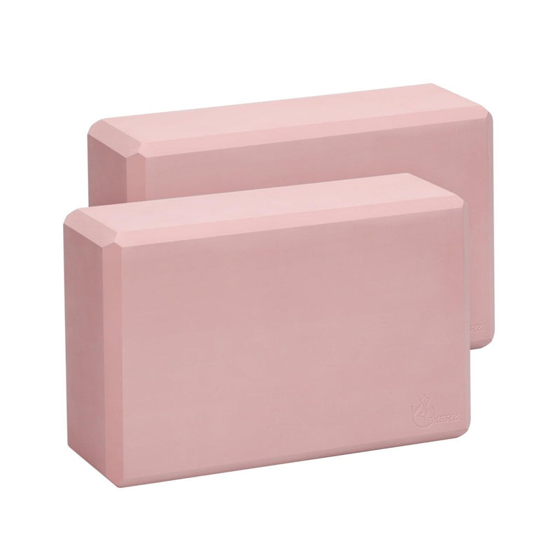 Laad afbeelding in Galerijviewer, EXERZ Yoga Blocks 2 pack, Gym Blocks, Exercise Workout Fitness Bricks, Pilates Stretch Handstand Non-Slip - happygetfit.com
