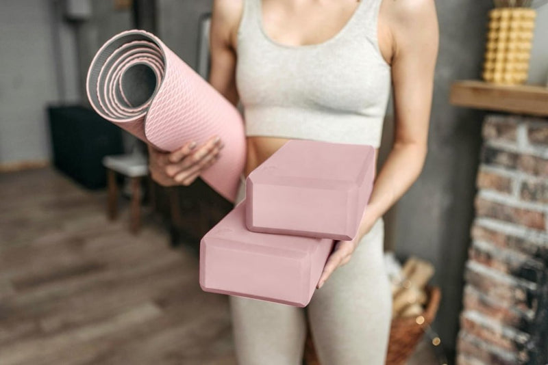 Laad afbeelding in Galerijviewer, EXERZ Yoga Blokken 2 stks Gym Bricks - happygetfit.com
