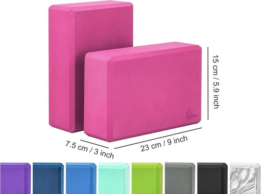 EXERZ Yoga Blokken 2 stks Gym Bricks - happygetfit.com